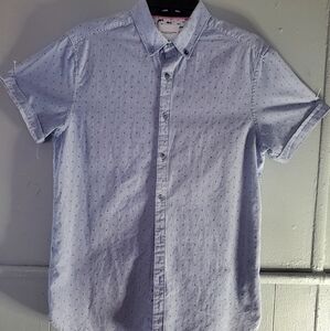 Denim & Flower Rick Sigh button down shirt men's size Small